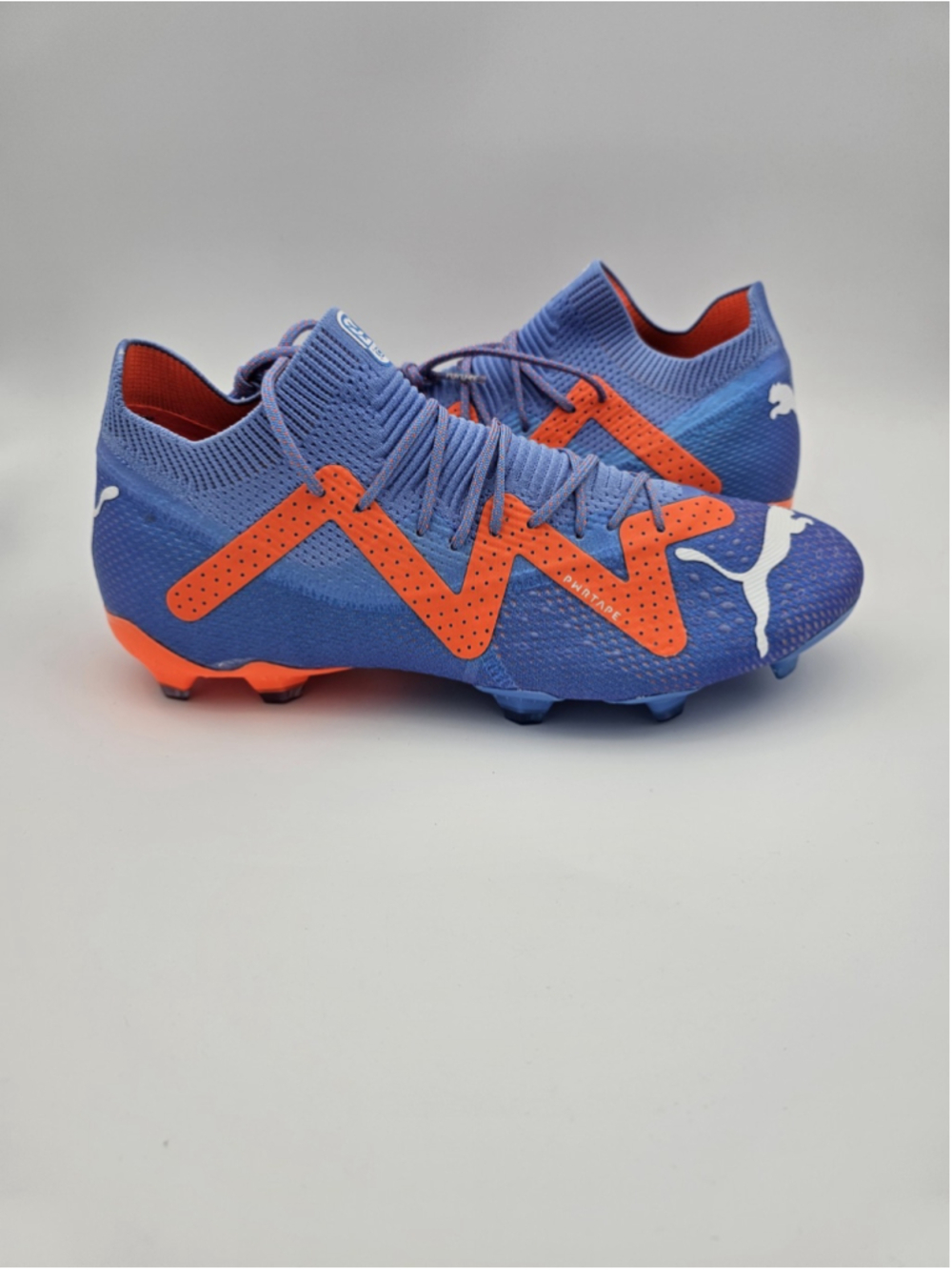 Puma Future Ultimate FG/AG Soccer Cleats 107165-01 Blue Orange Mens Size 8 New